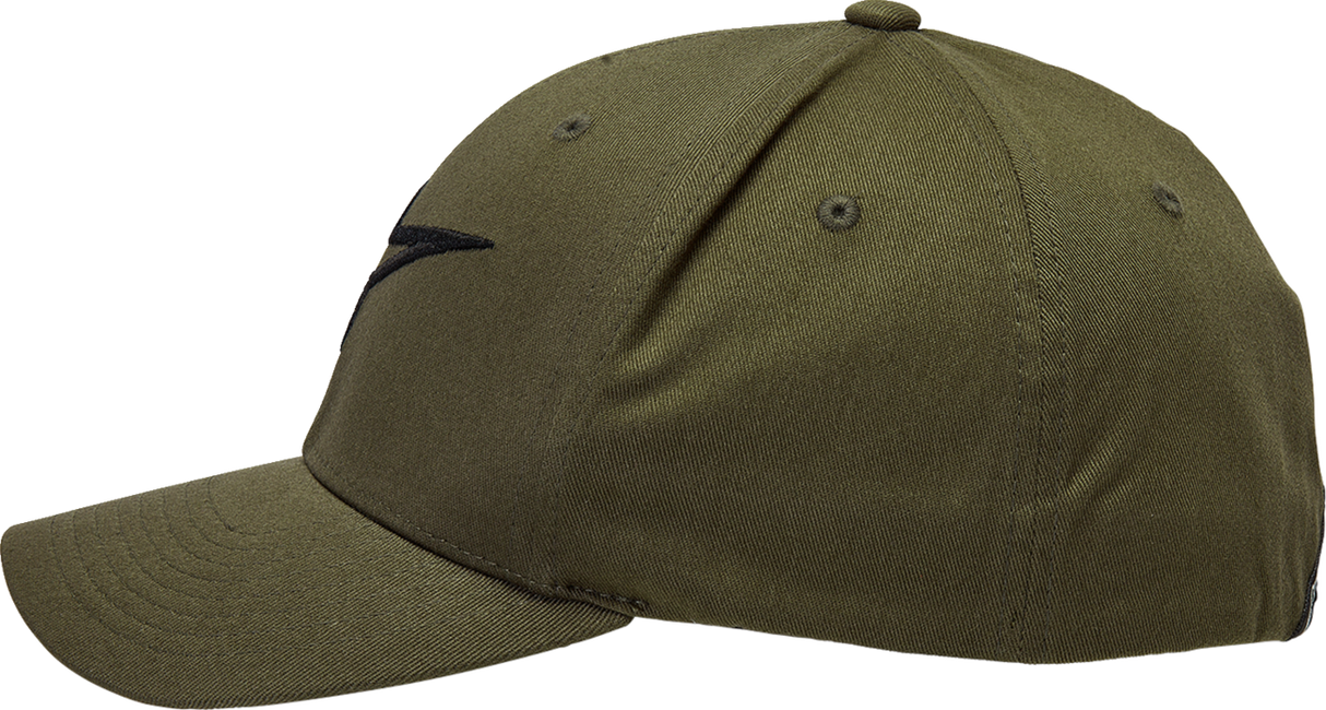 Ageless Curve Hat - Military/Black - Small/Medium