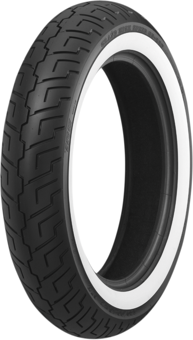 Tire - GS-23 - Front - 130/90-16 - Wide Whitewall - 67H