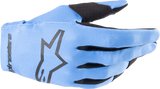 Youth Radar Gloves - Light Blue/Black - Large