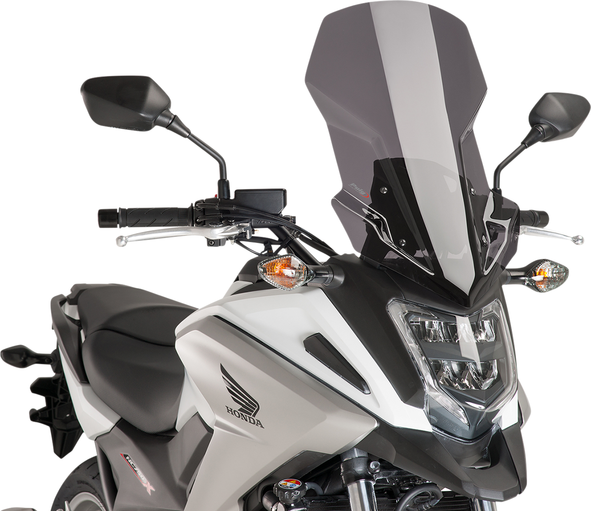 Touring Windscreen - 20-1/2\" - Dark Smoke - NC750X 2018 - 2020