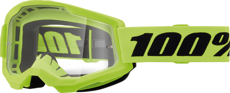 Strata 2 Junior Goggle - Neon Yellow - Clear