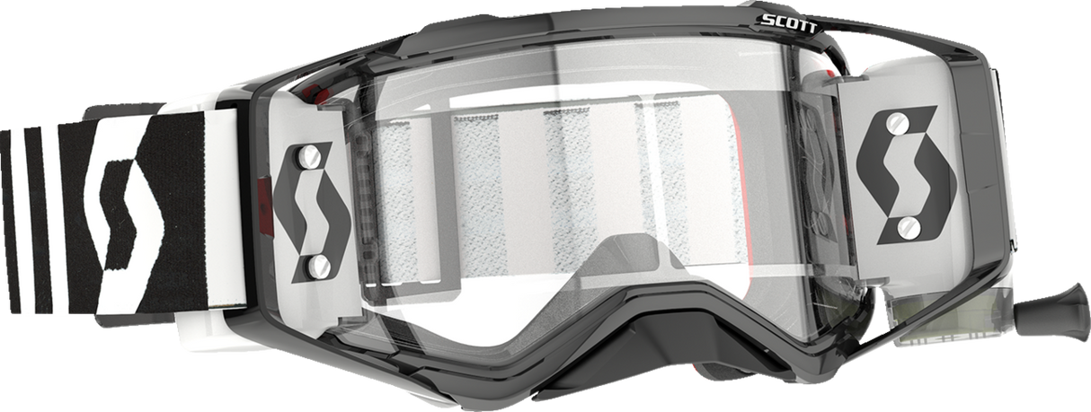 Prospect WFS Goggles - Racing Black/White - Clear Works