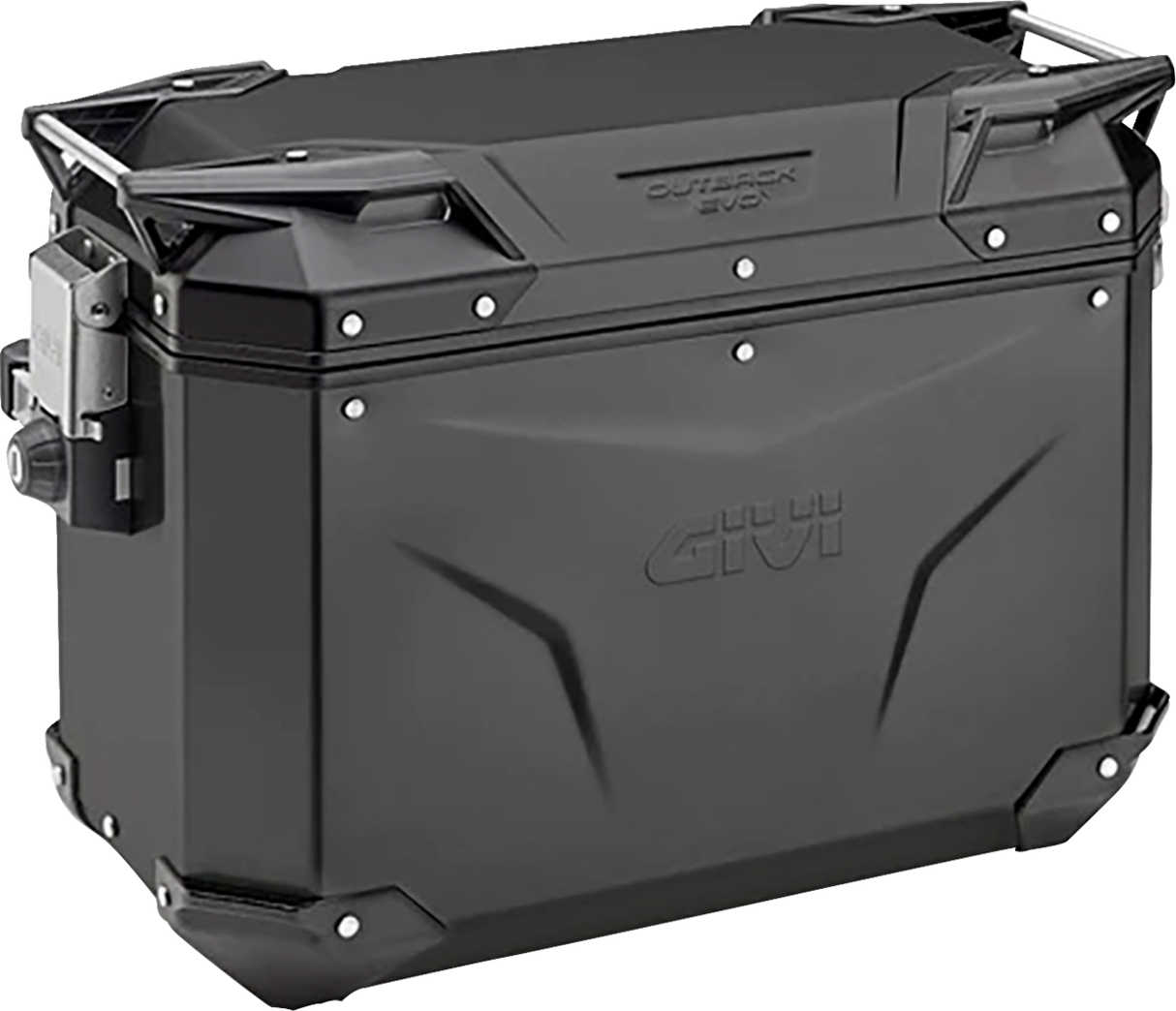 Outback Evo Side Case - Left - 48 Liter - Black