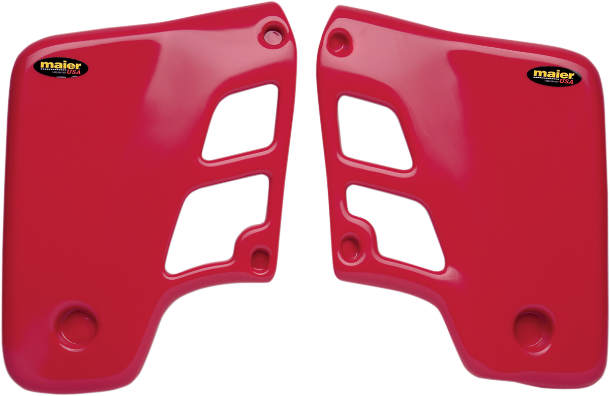 Radiator Scoops - CR500 \'86-\'88 - Red 1986 - 1988