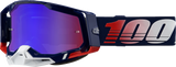 Racecraft 2 Goggles - Republic - Red/Blue Mirror