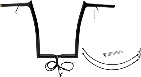 Handlebar Kit - Pointed Top - 16\" - Black 2015 - 2015