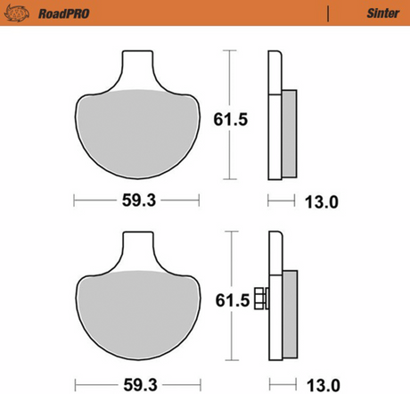 Brake Pads - Sintered Series 1984 - 1999