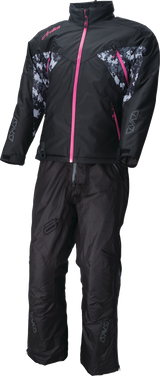 Women\'s Pivot 7 Jacket - Black/Camo Gray/Pink - XS