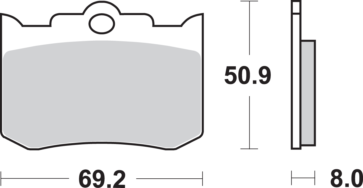 Brake Pads - 678H.CT