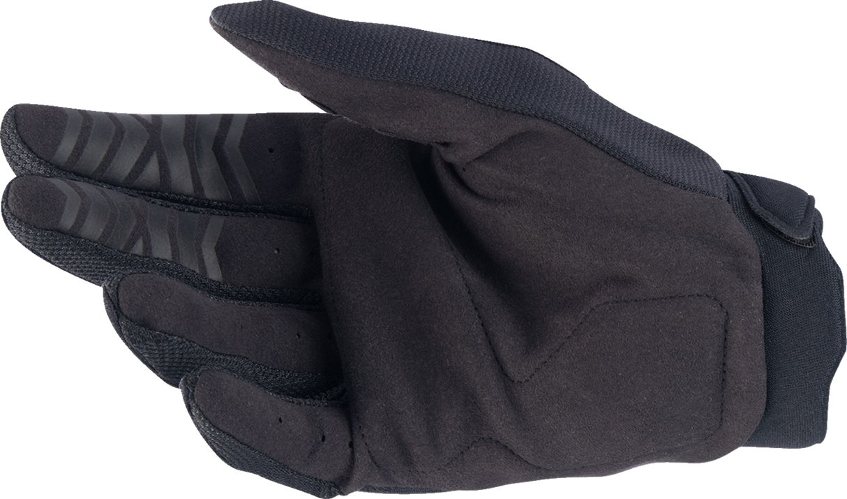 Honda Full Bore Gloves - Black/Bright Red - 2XL