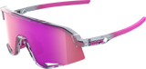 Slendale Sunglasses - Translucent - Gray Purple