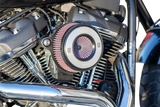 Air Stinger Stealth Air Cleaner Kit - Chrome Ring 2017 - 2023