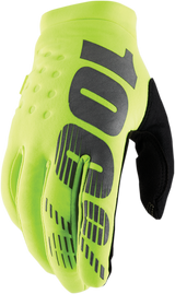 Youth Brisker Gloves - Fluo Yellow - XL