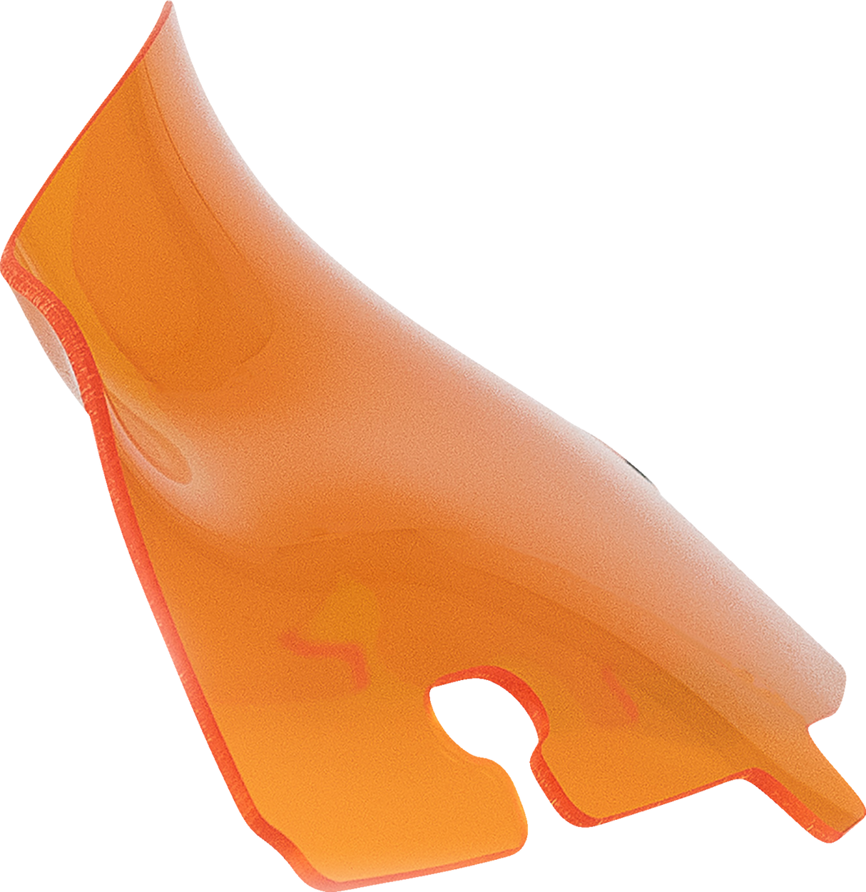 Kolor Flare™ Sport Windshield - 4\" - Orange - FLH 2014 - 2023