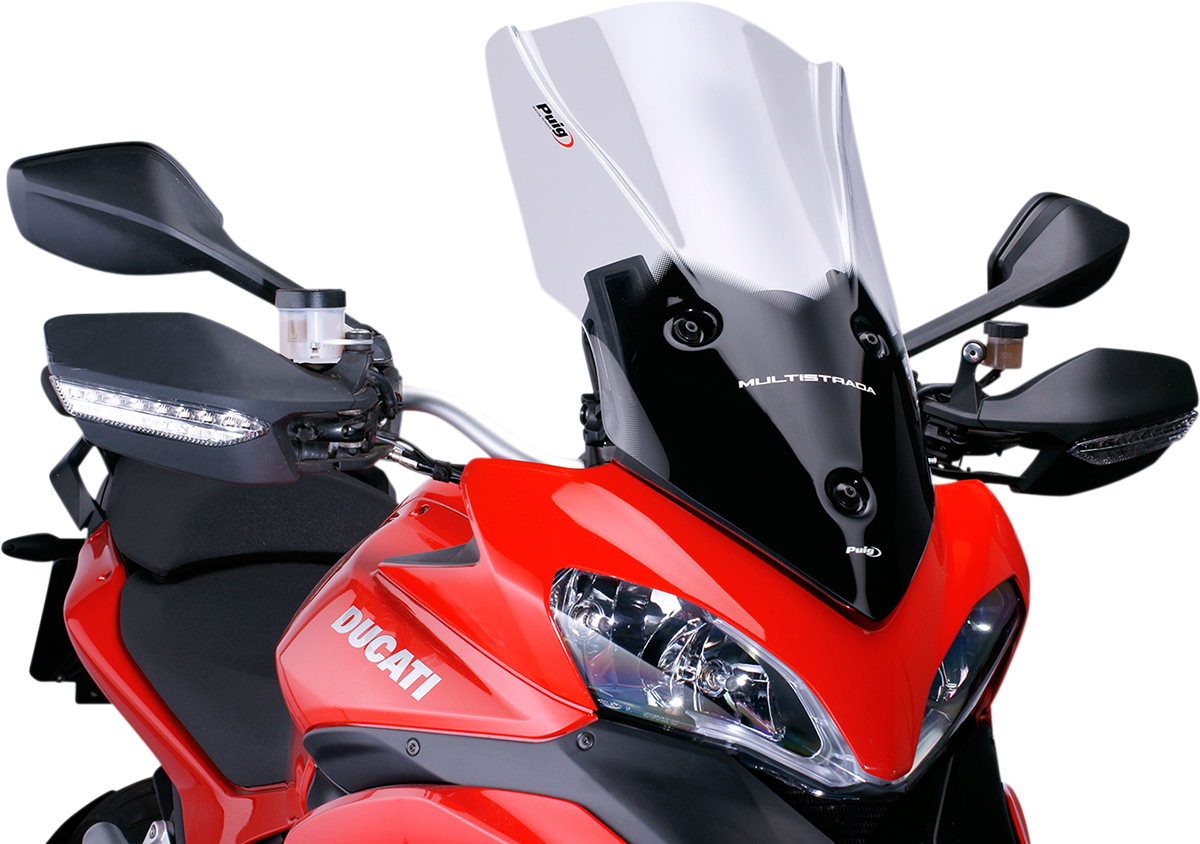 Touring Windscreen - 22-1/2\" - Smoke - Multistrada 1200 2010 - 2012