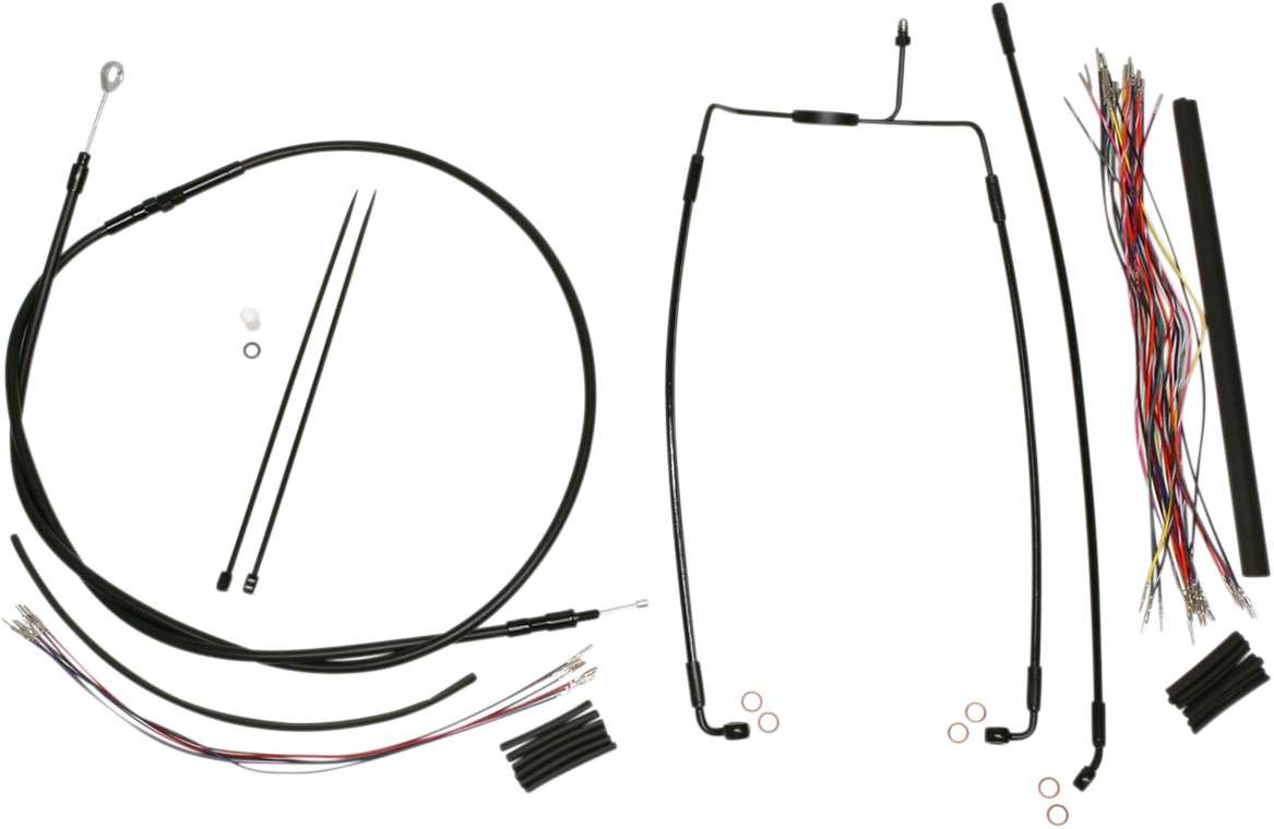 Control Cable Kit - XR - Black 2008 - 2013