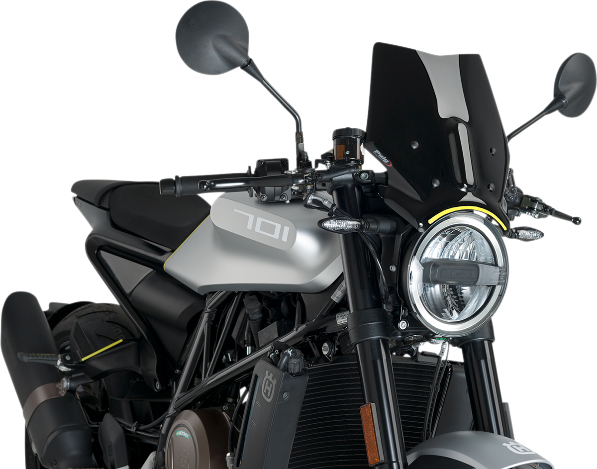 New Generation Windscreen - 12-1/2\" - Black - Husqvarna 2018 - 2020