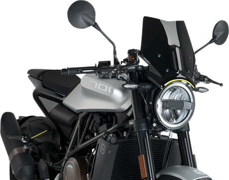 New Generation Windscreen - 12-1/2\" - Black - Husqvarna 2018 - 2020