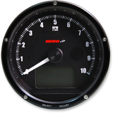 TNT-01R Universal Electronic Speedometer/Tachometer - Black Face/Casing