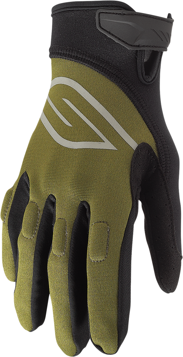 Circuit Gloves - Olive/Black - Large