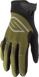 Circuit Gloves - Olive/Black - Large