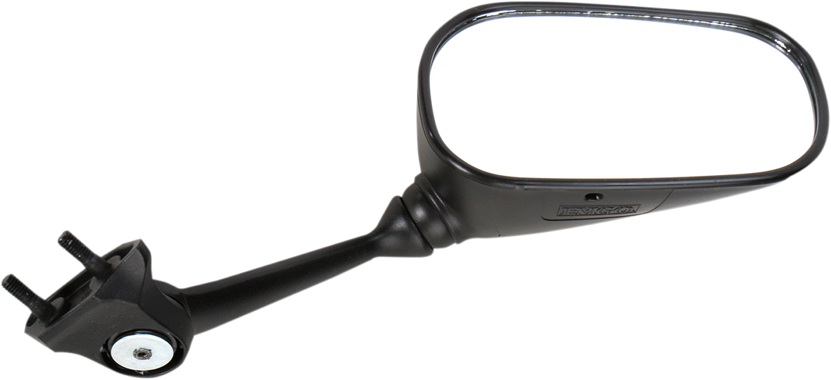 Mirror - Side View - Oval - Black - Right 2008 - 2012