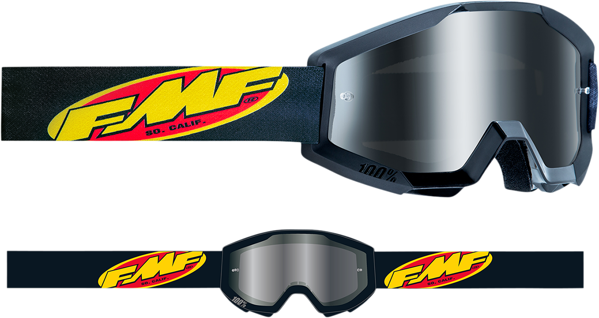 PowerCore Goggles - Core - Black - Silver Mirror