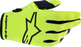 Youth Radar Gloves - Fluo Yellow/Black - Medium