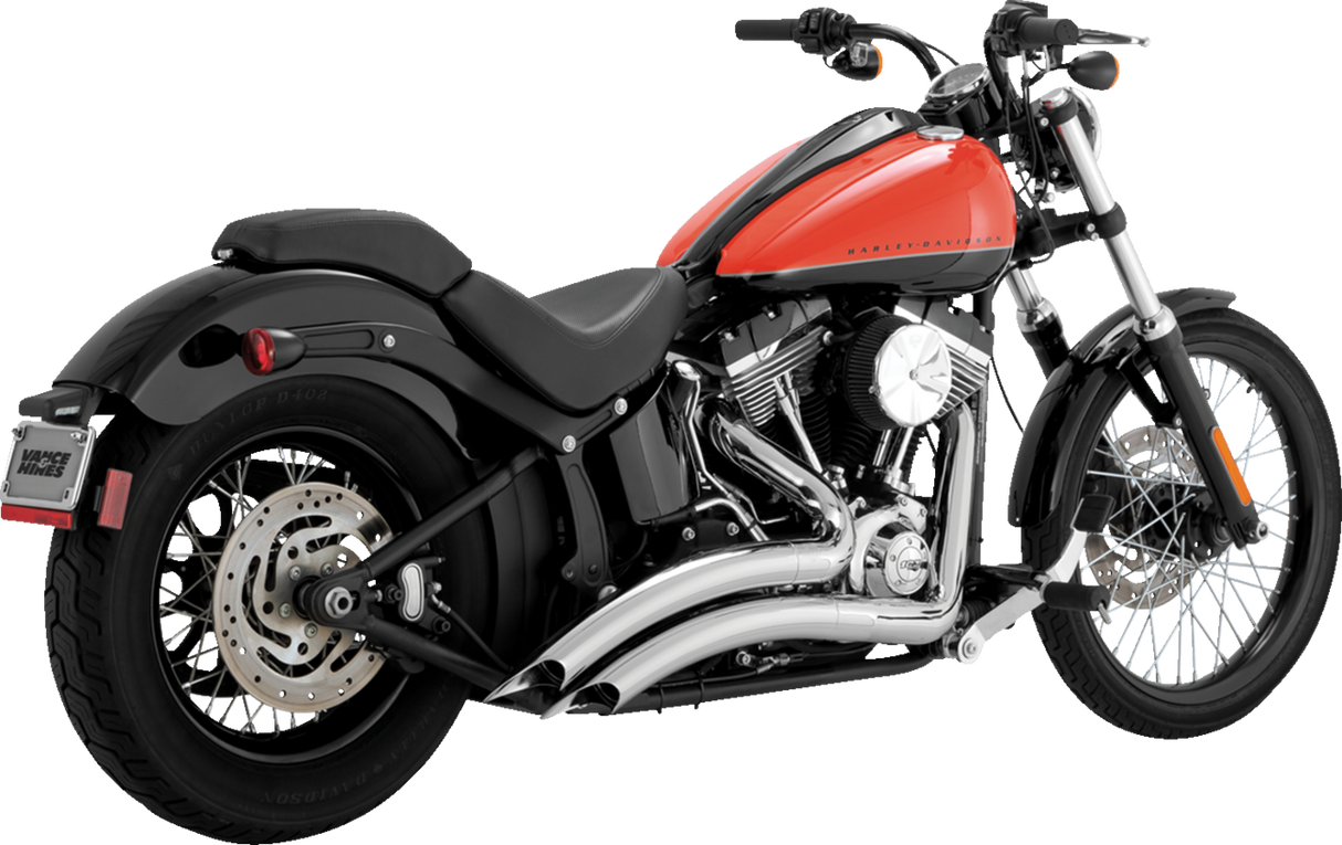 Big Radius Exhaust System - Chrome 2010 - 2017