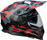 Range Helmet - Camo - Red - 2XL