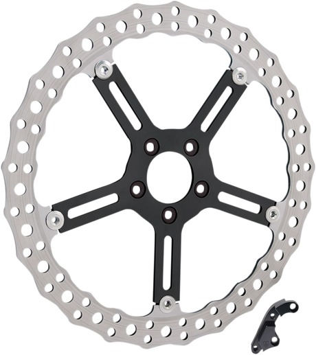 Jagged Brake Rotor - 15\" - Left - Hub-Mount 2000 - 2014