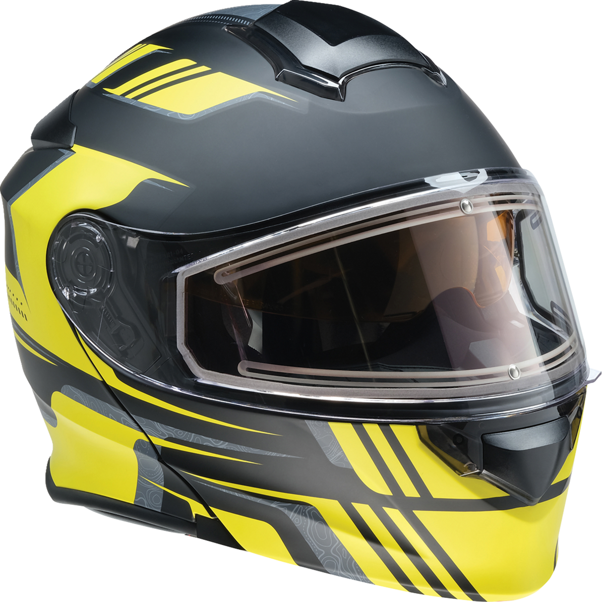 Solaris Snow Helmet - First Tracks - Black/Hi-Viz - 2XL