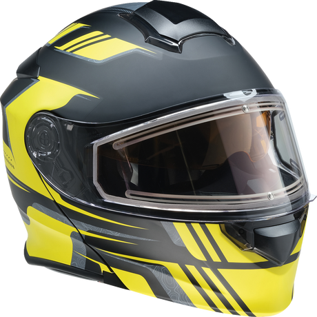 Solaris Snow Helmet - First Tracks - Black/Hi-Viz - Medium