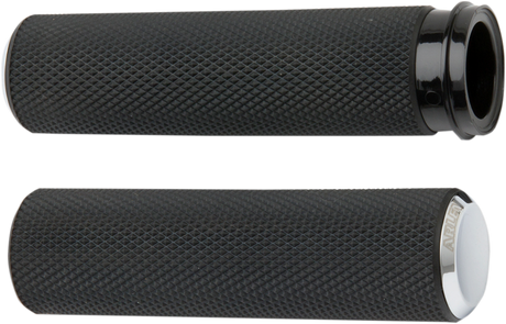 Grips - Knurled - TBW - Chrome 2008 - 2024