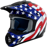 FX-17 Helmet - Flag - Black - 3XL