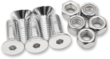 Mounting Hardware Kit with Nuts - Brake Rotor - Socket-Head/Countersunk - 5/8\" 1974 - 1977