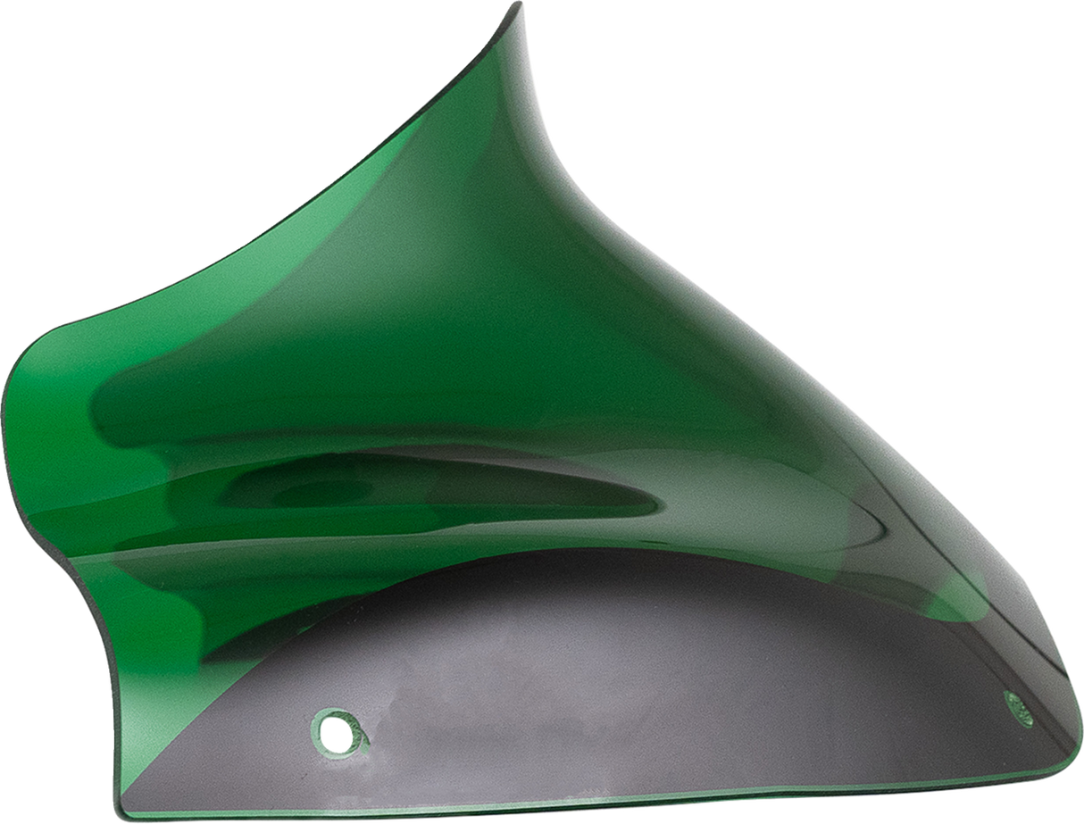 Kolor Flare™ Windshield - 8\" - Green - FLTR 1998 - 2013