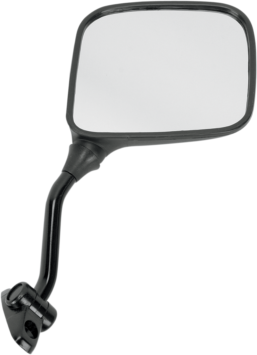 Mirror - Side View - Rectangle - Black - Right 1985 - 1988