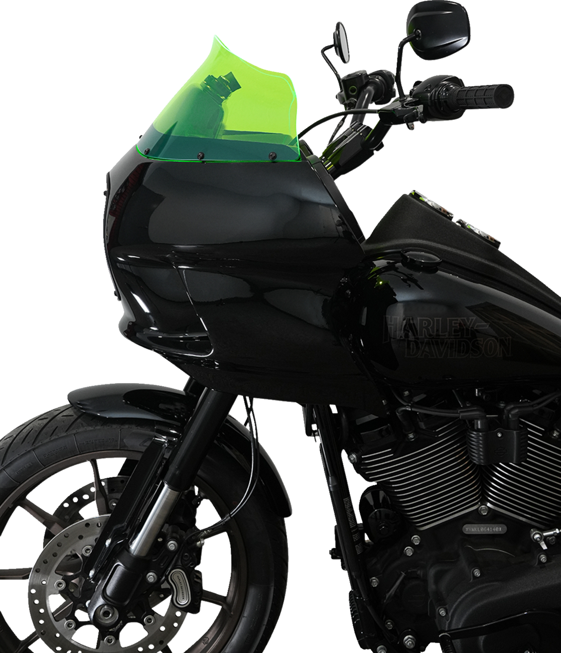 Kolor Flare™ Windshield - 9\" - Green Ice - FXRP