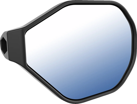 Tough-Mirror™ - Side View - Oval - Black - Right