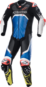 GP Tech Suit v4 - Black/Blue/Yellow Fluorescent - US 48 / EU 58