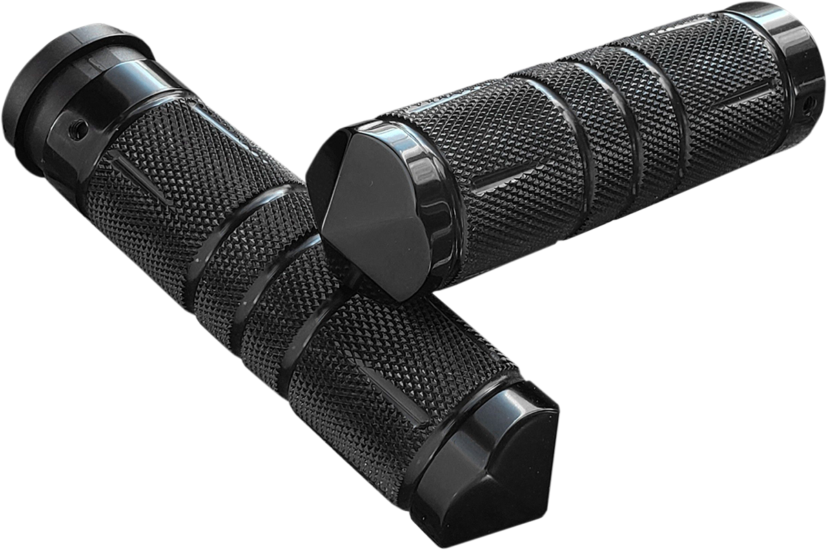 Grips - Knurled - Diamond - TBW - Black 2008 - 2021