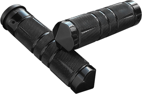 Grips - Knurled - Diamond - TBW - Black 2008 - 2021