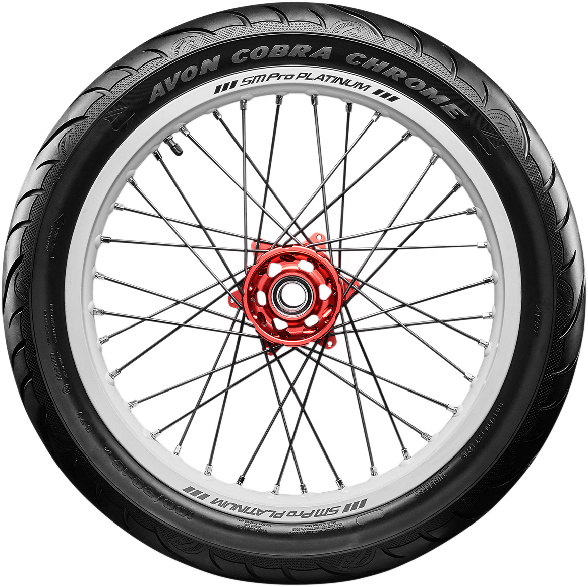 Tire - Cobra Chrome AV91 - Front - 150/80R16 - 71V