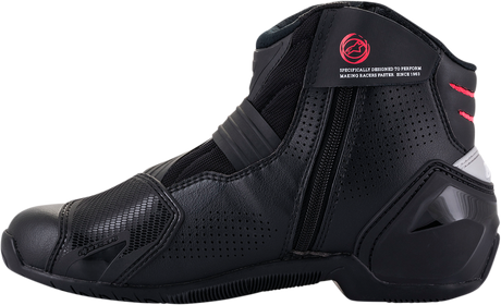 Stella SMX-1 R V2 Vented Boots - Black/Pink - US 11.5 / EU 44