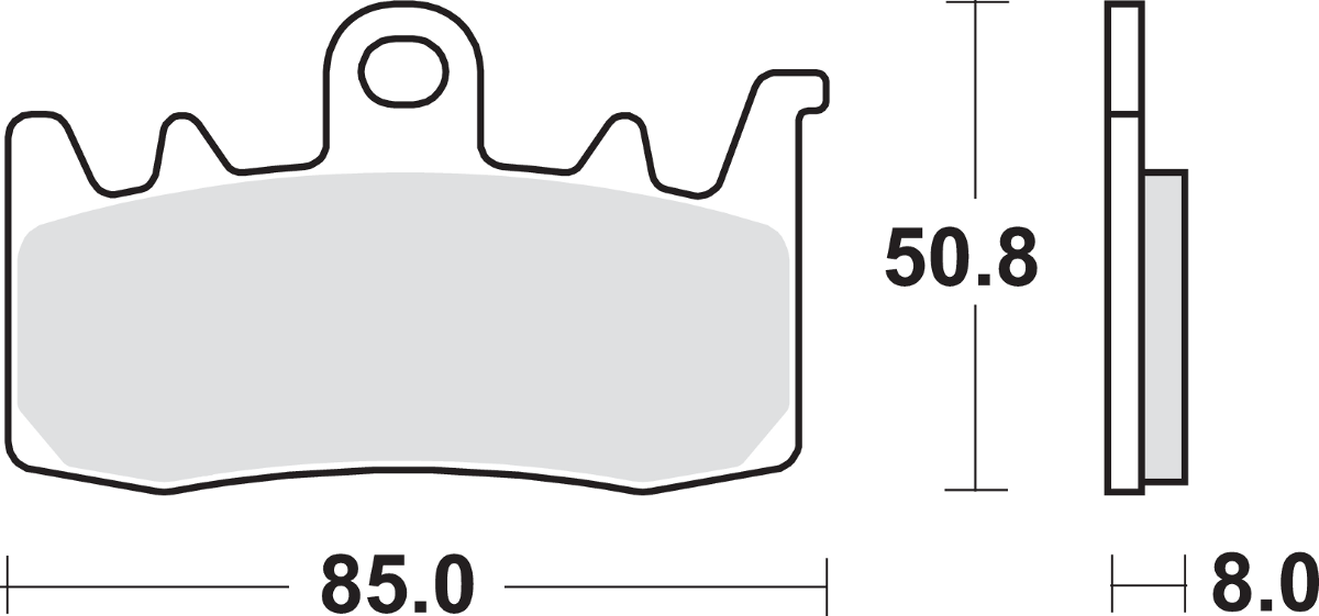 HS Brake Pads - 900HS 2018 - 2020