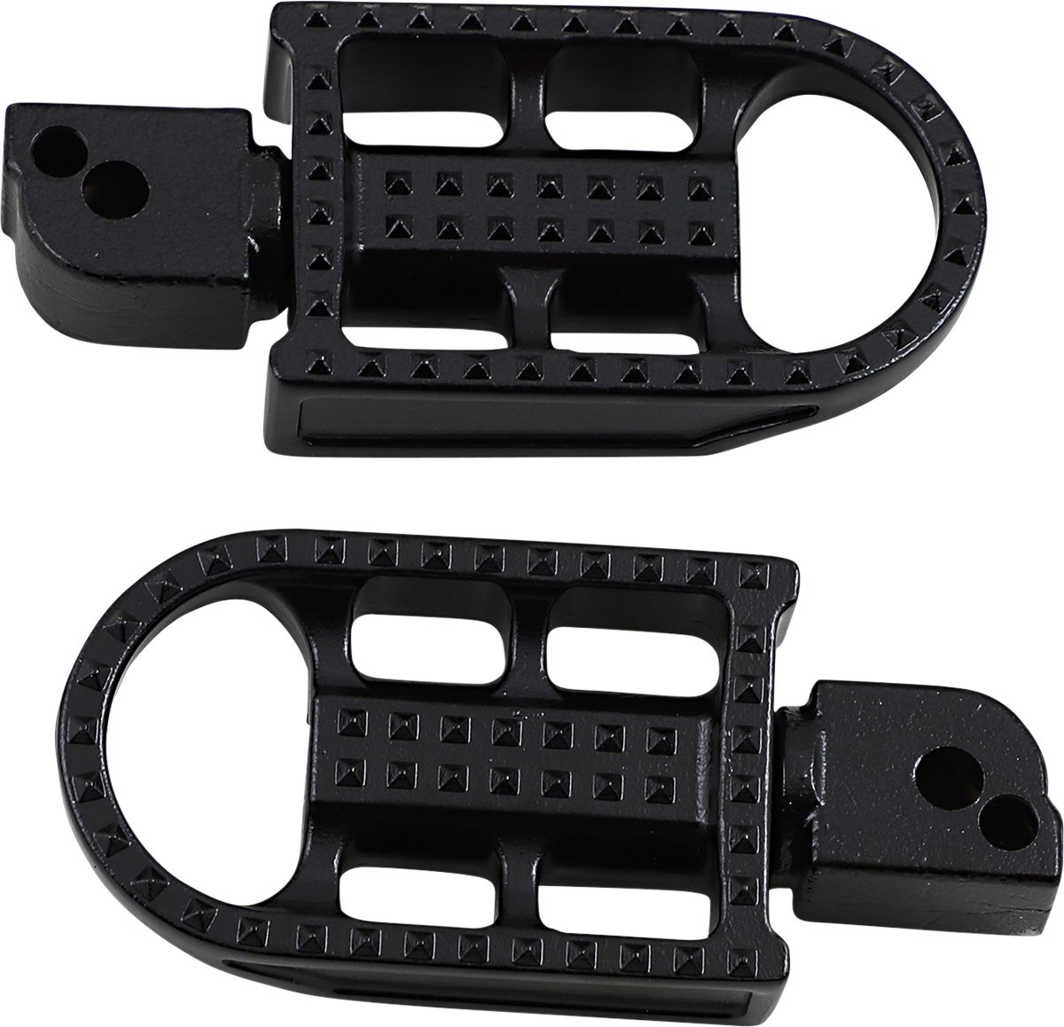 Mushman Footpegs - Standard - Black Electroplated