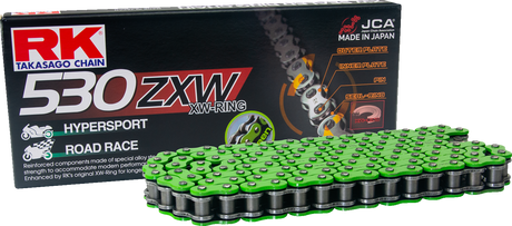 530 ZXW - Drive Chain - 120 Links - Green