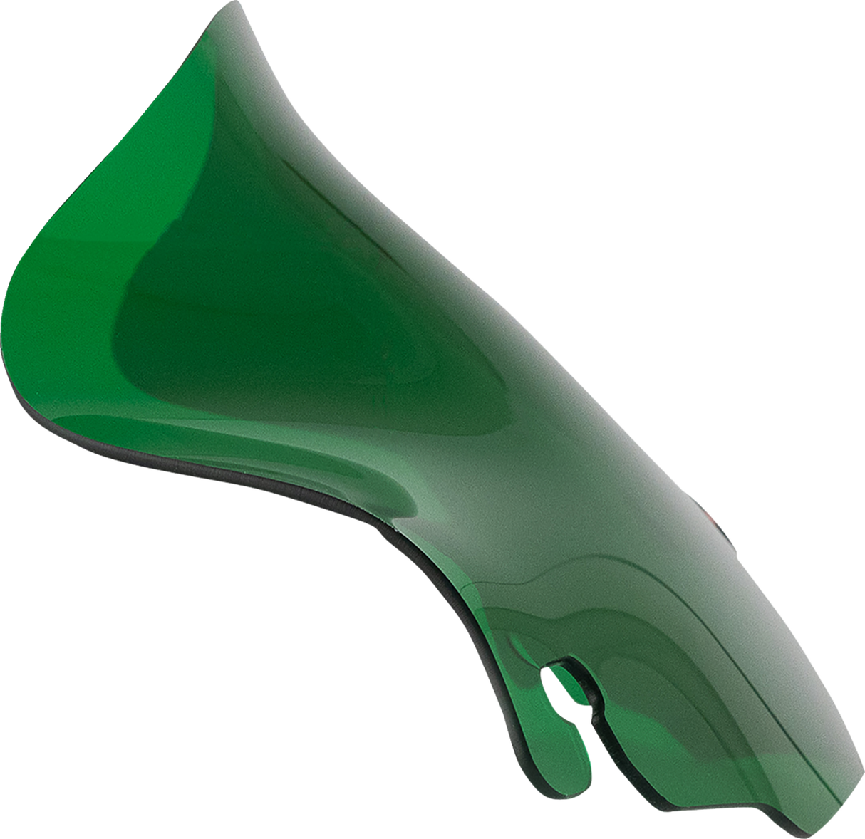 Kolor Flare™ Windshield - 6-1/2\" - Green - FLH 1996 - 2013