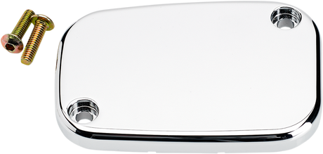 Master Cylinder Cover - Brake - Front - Smooth - Chrome 2008 - 2023